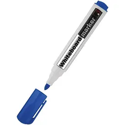Набір маркерів Axent Whiteboard D2800 круглий 2 мм 12 шт. синій (D2800-02)