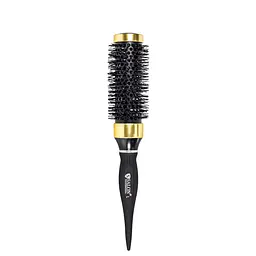 Брашинг для волосся керамічний антистатичний Salon Professional Black Ceramik L 35