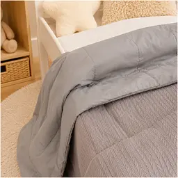 Плед дитячий MirSon Premium Pique Gray 90х110 см (2200013893684) - мініатюра 8