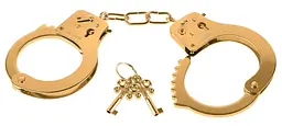 Наручники - Fetish Fantasy Gold Metal Cuffs - мініатюра 2