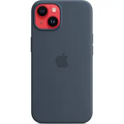 Чохол до мобільного телефона Apple iPhone 14 Plus Silicone Case with MagSafe - Storm Blue,Model A2911 (MPT53ZE/A) - мініатюра 5