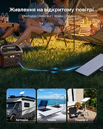 Кабель живлення Vention FDTHI USB-C - DC 5.5x2.1 мм Starlink Mini PD 100 Вт 3 м сірий (FDTHI) - мініатюра 8