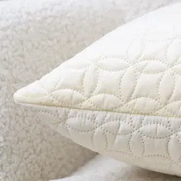Наволочка декоративна ТЕП Velour Мозаїка 45х45 см бежевий (2-05175_36291) - мініатюра 4