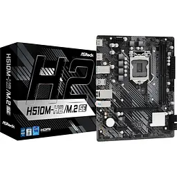 Материнська плата ASRock H510M-H2/M.2 SE Socket 1200 - мініатюра 2