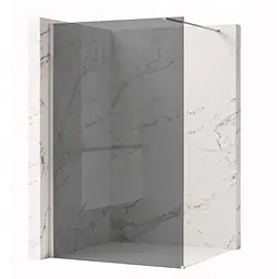 Душова стінка Rea Flexi 140x195 grey chrome KPL-K99080