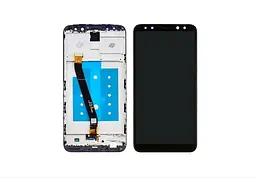 Дисплей для Huawei Mate 10 Lite з чорним тачскрином і корпусною рамкою