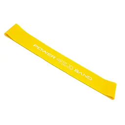 Резинка для фітнесу та спорту 4FIZJO (стрічка-еспандер) Mini Power Band 0.8 мм 5-10 кг 4FJ0011 (P-5907222931608)