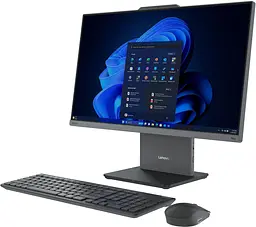 Комп'ютер персональний моноблок Lenovo ThinkCentre 50a 24-G5 23.8" FHD IPS AG Intel i3-1315U 8GB F256GB UMA WiFi кл+м без ОС сірий - мініатюра 3