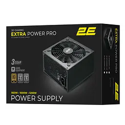 2E Gaming Блок живлення 2E GAMING Extra Power Pro ATX3.1 GEN5.0 (850W), >90%, 80+ Gold, 140мм, 1xMB 24pin(20+4), 2xCPU 8pin(4+4), 3xMolex, 6xSATA, 4x GEN5 16pin, Full Modular - мініатюра 10