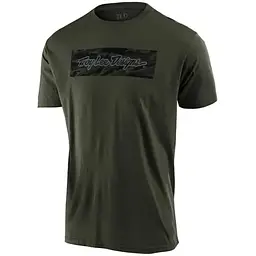 Футболка TLD Signature BLock Camo Tee Green S Troy Lee Designs (1106-701816002)
