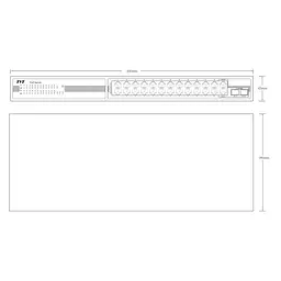 PoE-комутатор 28-портовий TVT TD-B2224S1-PGA з 24 портами PoE (77-00382) - мініатюра 5
