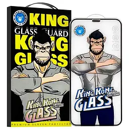 Захисне 2.5D скло King Kong HD для Apple iPhone 11 Pro Max / XS Max (6.5) Чорний