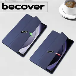 Чохол-книжка BeCover Soft Edge для Samsung Galaxy Tab A9+ SM-X210/SM-X215/SM-X216 11.0 Насичено-синій (710367) - мініатюра 3