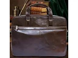 Чоловіча сумка-портфель Italico 9954-40 moro Коричнева 40x30x10 см TONY PEROTTI sum0029077 - мініатюра 6