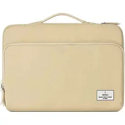 Сумка для ноутбука WiWU Ora Laptop Sleeve MacBook 14` Beige (6936686405553) [79308] - мініатюра 1