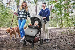 Прогулянкова коляска Kinderkraft Cruiser LX Grey - мініатюра 8