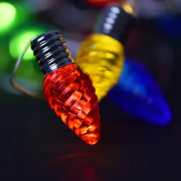 Гірлянда світлодіодна Yes! Fun Шишки 10 LED на мідному дроті та батарейках тепло-біла 1.65 м (801209) - мініатюра 3