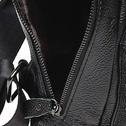 Чоловічий рюкзак Borsa Leather K1029 32x21x5 см Чорний (11003) - мініатюра 8