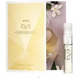 Листівка з пробним зразком парфумерна вода Avon Confidence для неї 0.6 мл