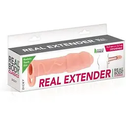Насадка на член Real Body - Real Extender DICKY - мініатюра 3
