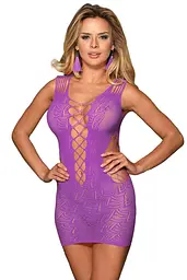 Міні-сукня Paris Hollywood H3161, One Size (фіолетова)
