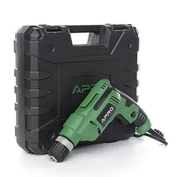 Дриль електричний Apro 10/600 К 3200 об/хв + кейс 30412 - мініатюра 4