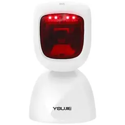 Сканер штрих-коду Honeywell Youjie HF600, 2D, USB, white (YJ HF600-0-2USB)