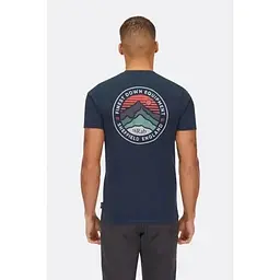 Футболка Rab Basecamp 3 Peak Tee Dark Blue M (1033-RB QCC-05-TMB-MED) - мініатюра 2