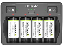Універсальний зарядний пристрій Liitokala Lii-D4 на 4 канали (Li-ion, NiMH + NiCD + крона) Type-C - мініатюра 2