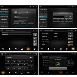 Штатна магнітола XPRO Volkswagen 9 UNIVERSAL Android 12 4+32GB - з картплеєм та кольоровими кнопками (42425-K9021-32GB_6083) - мініатюра 10