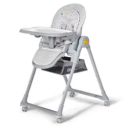 Стільчик для годування 2в1 KiderKraft LASTREE Grey - мініатюра 2