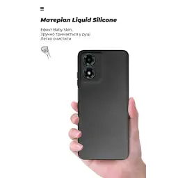 Чохол до мобільного телефона Armorstandart ICON Case Motorola G04 Camera cover Black (ARM73890) - мініатюра 7