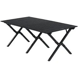 Розкладний стіл великий Naturehike CNK2300JU010, алюміній, чорний