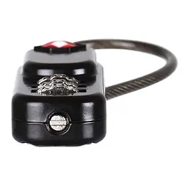 Замок Lifeventure TSA Zipper Lock Чорний - мініатюра 2