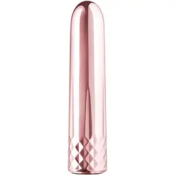 Вібратор Rosy Gold Nouveau Mini 9 см рожеве золото