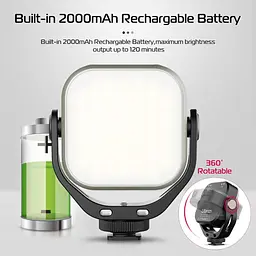 Накамерне світло Ulanzi VIJIM VL66 RGB UV-L088 [132870] - мініатюра 4
