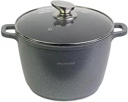 Каструля Landes Grey з литими алюмінієвими ручками Kamille Ø28х20 см kuh0007775 - мініатюра 1