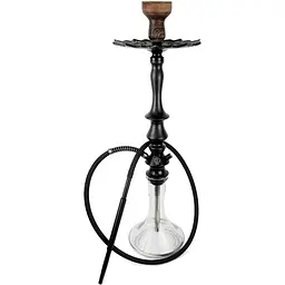 Кальян KARMA HOOKAH 3.2 Black (Craft Clear) - мініатюра 2