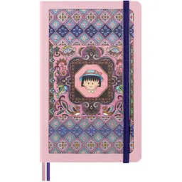 Блокнот Moleskine Sakura x Momoko середній у лінійку канва (LESU07QP060NB)
