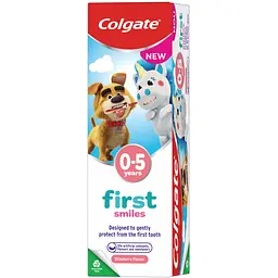 Дитяча зубна паста Colgate First Smiles для дітей 0-5 років 50 мл - мініатюра 3