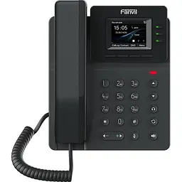Fanvil Телефон IP V60P 2xFE LAN, 4 SIP line, SW Linux, PoE, 2.4" кольоровий дисплей - мініатюра 2