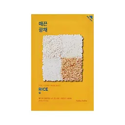 Маска тканинна для обличчя Holika Holika Pure Rice Essence Mask з екстрактом рису