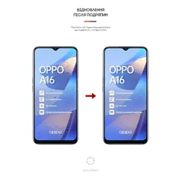 Плівка захисна Armorstandart Matte OPPO A16 (ARM61141) - мініатюра 3