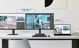 Монітор Samsung 27" S60UD HDMI DP USB USB-C MM IPS 2560x1440 100Hz 1ms teh0014200 - мініатюра 3