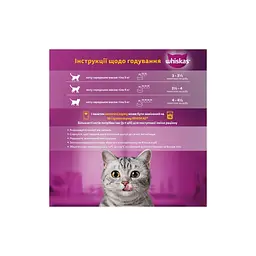 Вологий корм для кішок Whiskas курка, індичка в желе 4х85 г (4770608263676) - мініатюра 5
