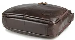 Сумка чоловіча 14369 Vintage коричнева - мініатюра 9