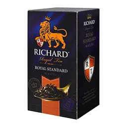 Чай чорний Richard Royal Standart байховий 50 г (25 шт. х 2 г) (843011) - мініатюра 2