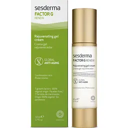 Омолоджуючий крем-гель для обличчя Sesderma Factor G Rejuvenating Gel Cream, 50 мл