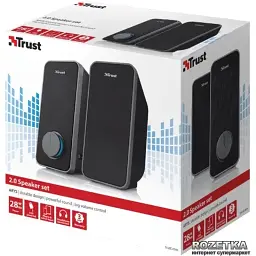 Акустична система Trust Arys 2.0, 14Вт, USB/AUX, чорний 20179_TRUST - мініатюра 5