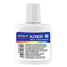 Клей ПВА Kite Classic К-134 40мл з пензлик.